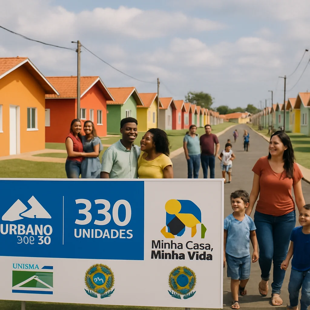 Programa Minha Casa, Minha Vida: 330 Novas Moradias em MS para Famílias de Baixa Renda