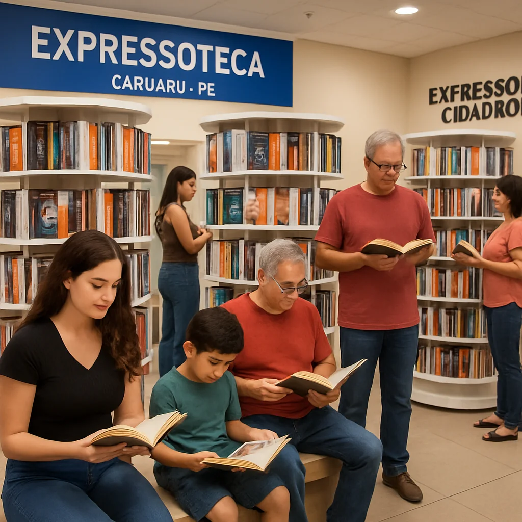 Projeto Expressoteca oferece 1.500 livros grátis nas 9 unidades de Pernambuco