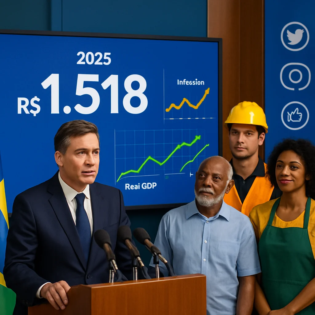 Governo Federal Anuncia Reajuste do Salário Mínimo para R$1.518 em 2025