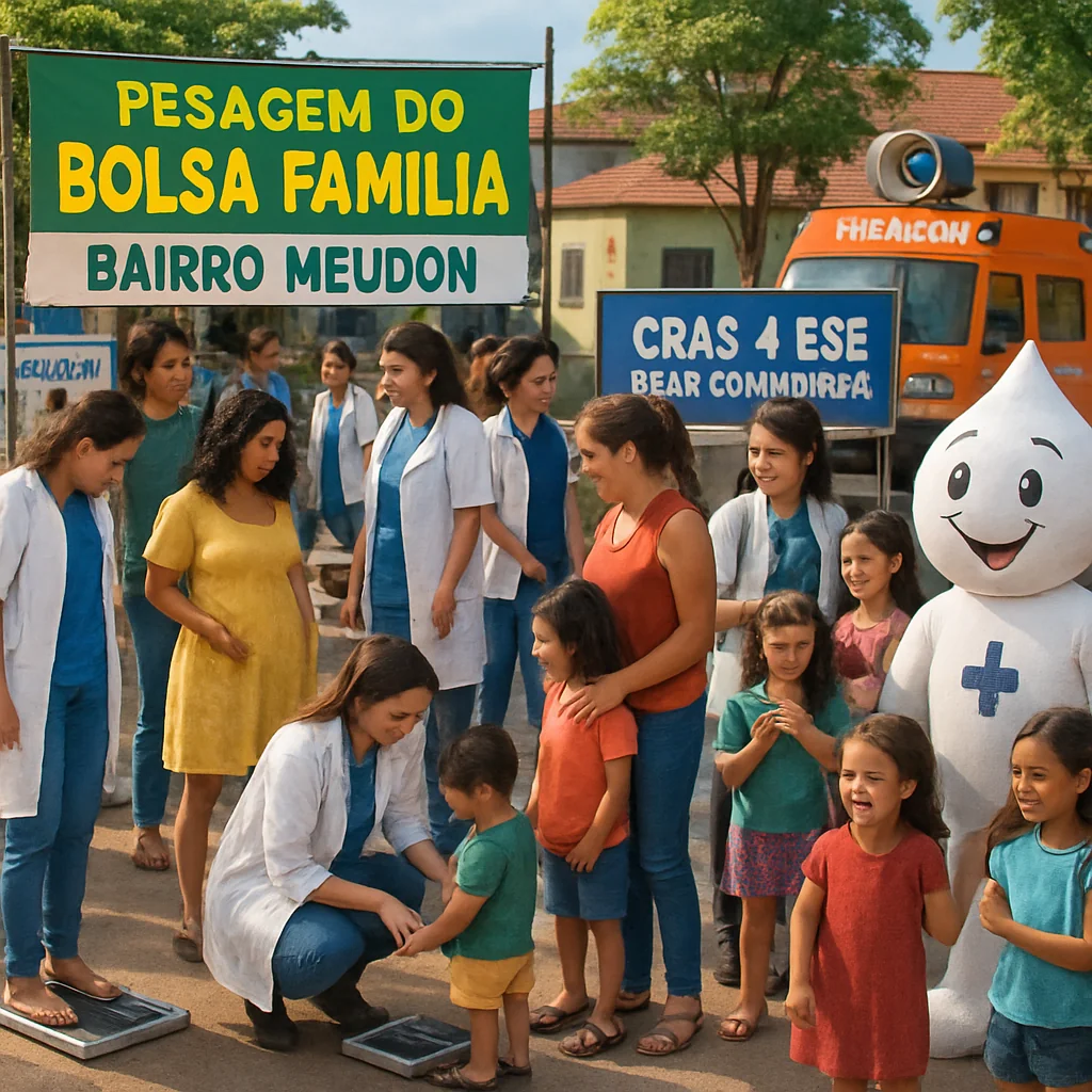 Dia D de Pesagem Bolsa Família mobiliza 364 atendimentos no Meudon