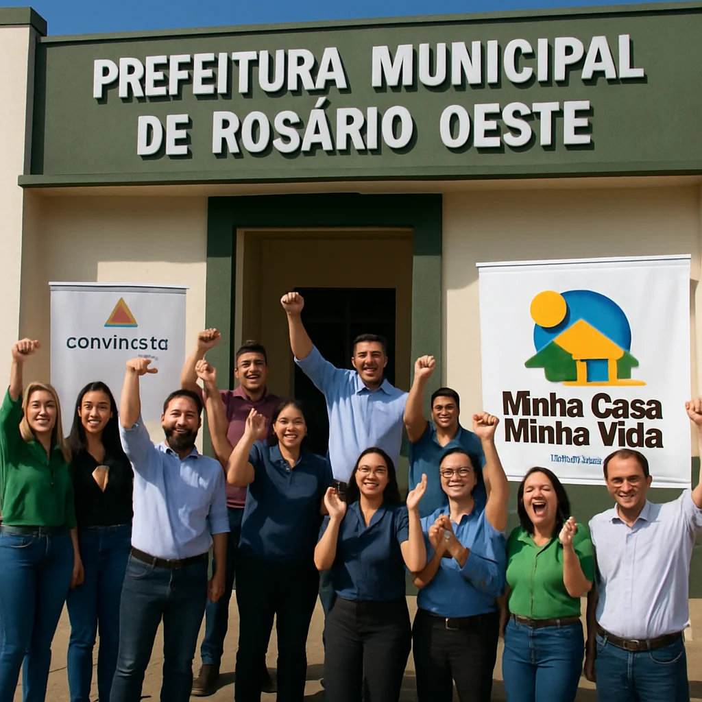Prefeitura de Rosário Oeste garante unidade habitacional pelo Minha Casa Minha Vida 2025