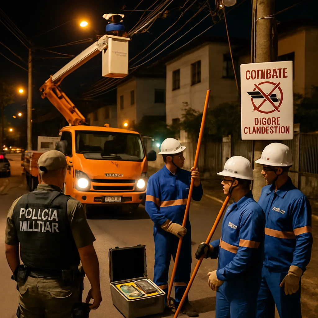 Notícias: Neoenergia combate ligações clandestinas e recupera energia em Olinda