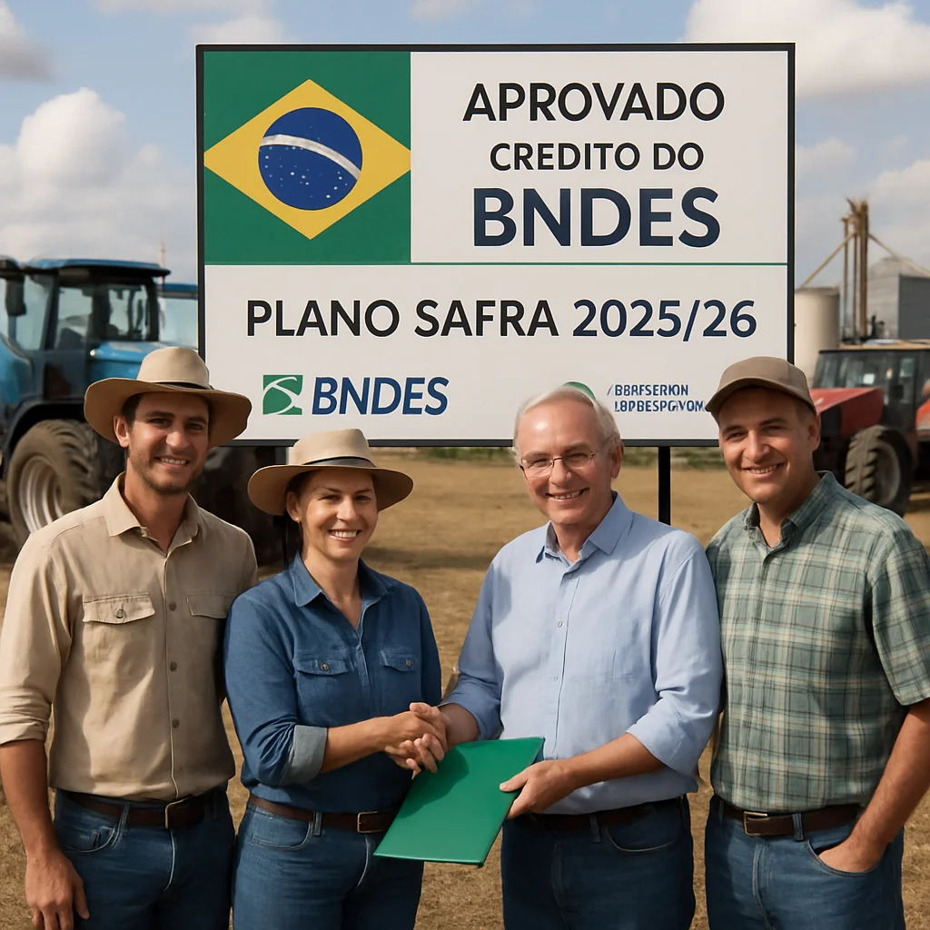 BNDES aprova R$ 205 milhões no Plano Safra 2025/26 para MS; R$ 10 bi no país
