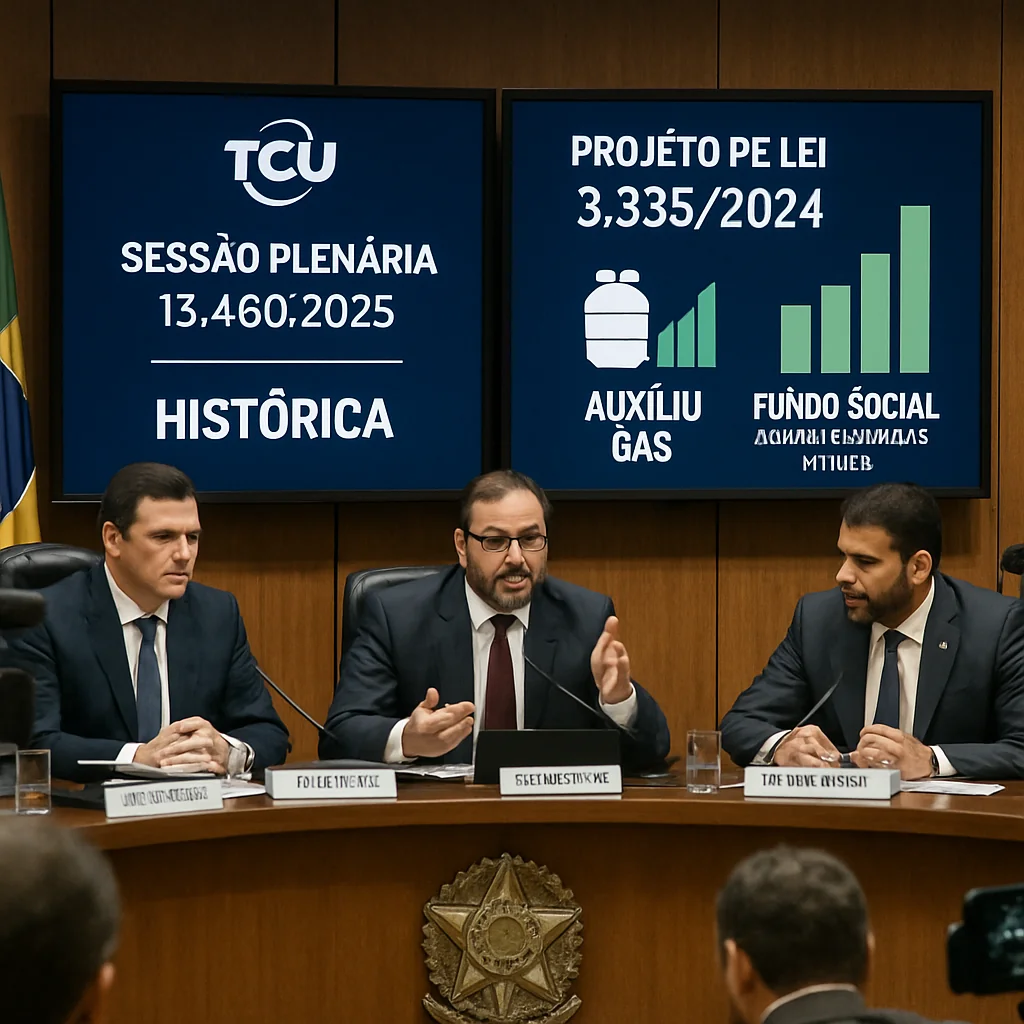 TCU rejeita representação por PL do auxílio gás: análise detalhada