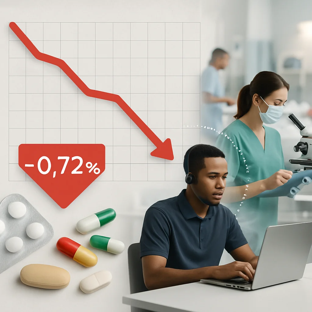 Medicamentos para Hospitais Ficam 0,72% Mais Baratos em Julho, Revela IPM-H