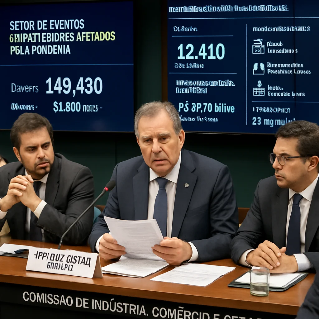 Como a Comissão aprovou a renegociação de débitos federais para pequenos empreendedores de eventos