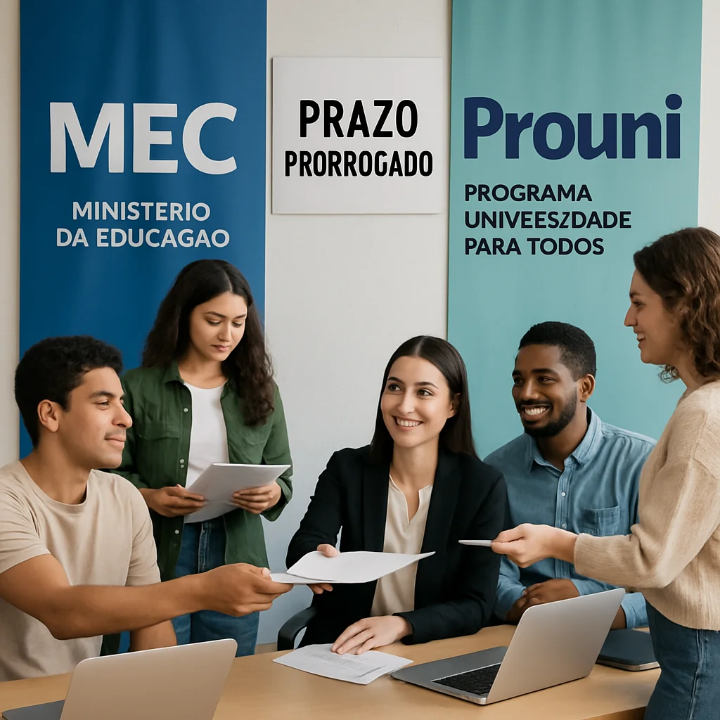 MEC prorroga entrega de documentação da 2ª chamada do Prouni 2025