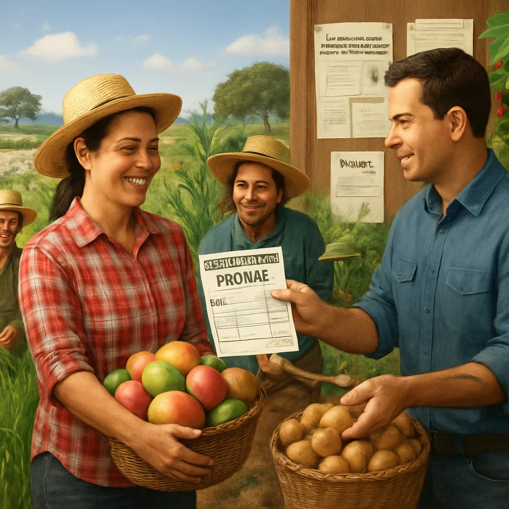 Bônus do Pronaf em agosto para agricultores familiares de arroz, manga e batata