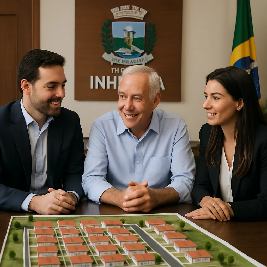 Prefeitura de Inhaúma e prefeito Zula anunciam 20 moradias do Minha Casa Minha Vida