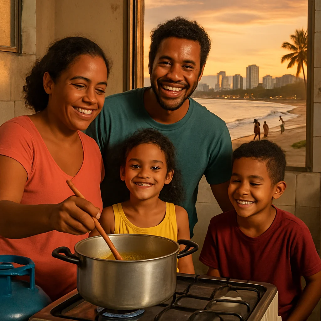 Auxílio Gás 2025: Famílias do Litoral Ganham Saúde e Qualidade de Vida