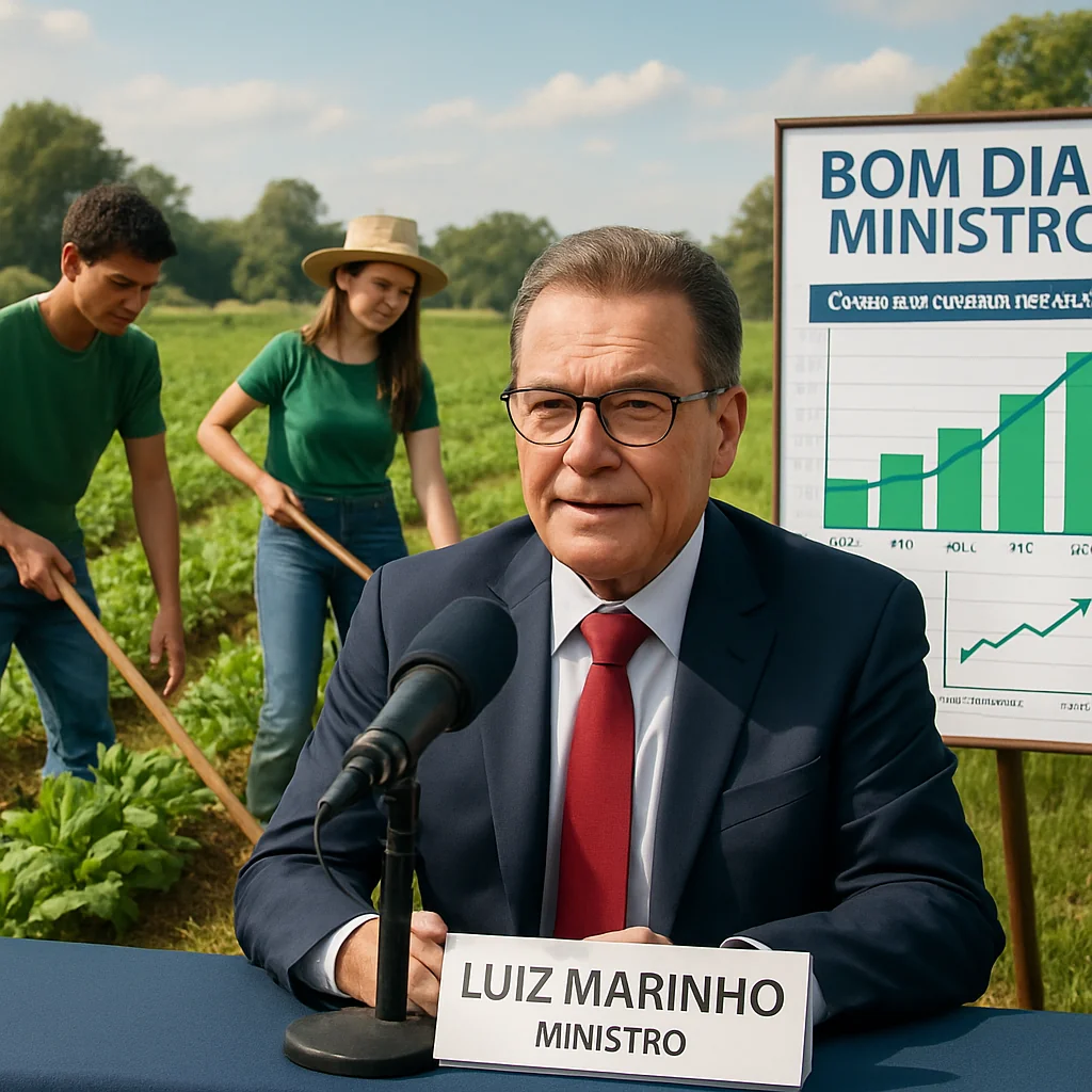 Agricultura Luiz Marinho: Meta de 1 milhão de jovens no Programa Aprendiz