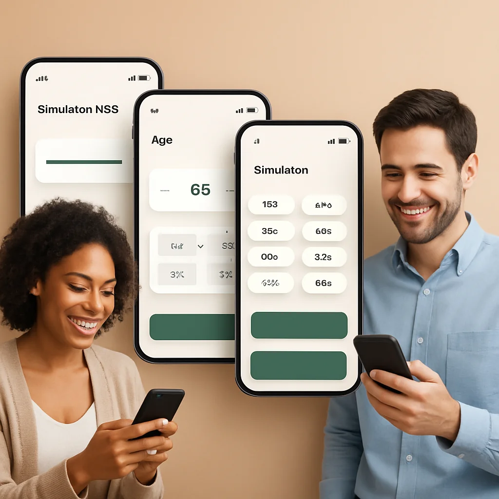 Aplicativo bem fácil de usar: comentários da pesquisa e simule seu empréstimo INSS