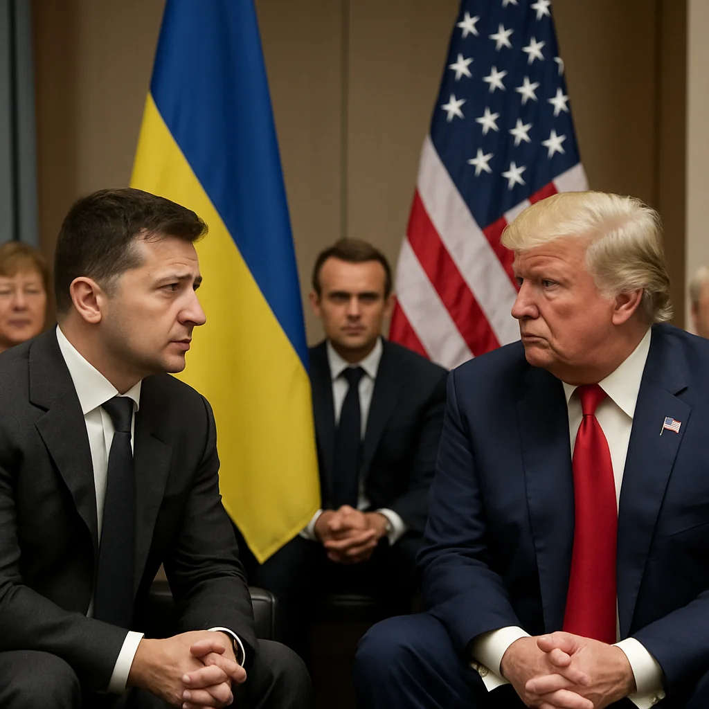 Zelensky e Trump se Reúnem Hoje: Pressão dos EUA e Apoio Europeu nas Negociações da Paz