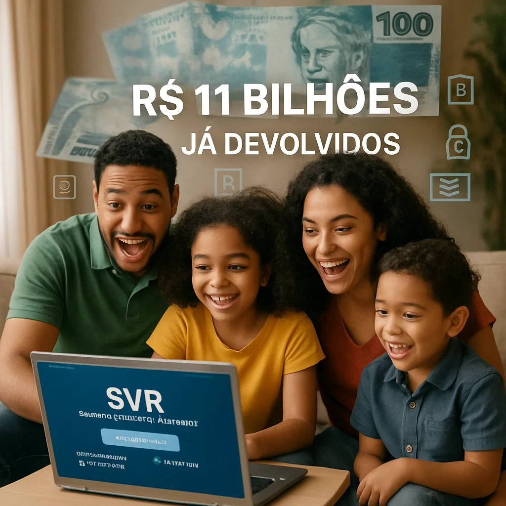 No 1º Semestre de 2025, Brasileiros Resgatam R$ 11 Bi do Sistema SVR