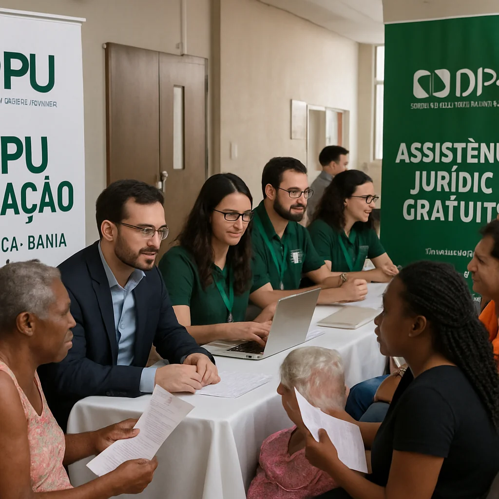 Mutirão Jurídico Gratuito da DPU em Valença/BA: 20 a 22 Agosto