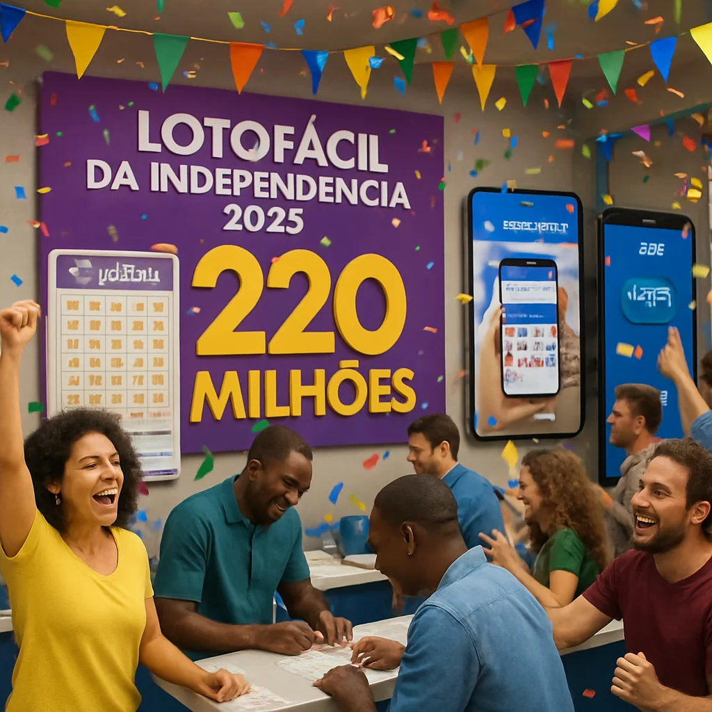 Lotofácil da Independência 2025: R$ 220 Mi em Prêmios no Dia 6/9