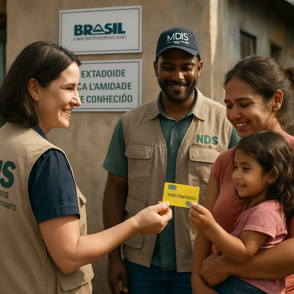 Foto Lyon Santos: Governo Federal anuncia ciclo de pagamentos antecipados do Bolsa Família em 28 cidades