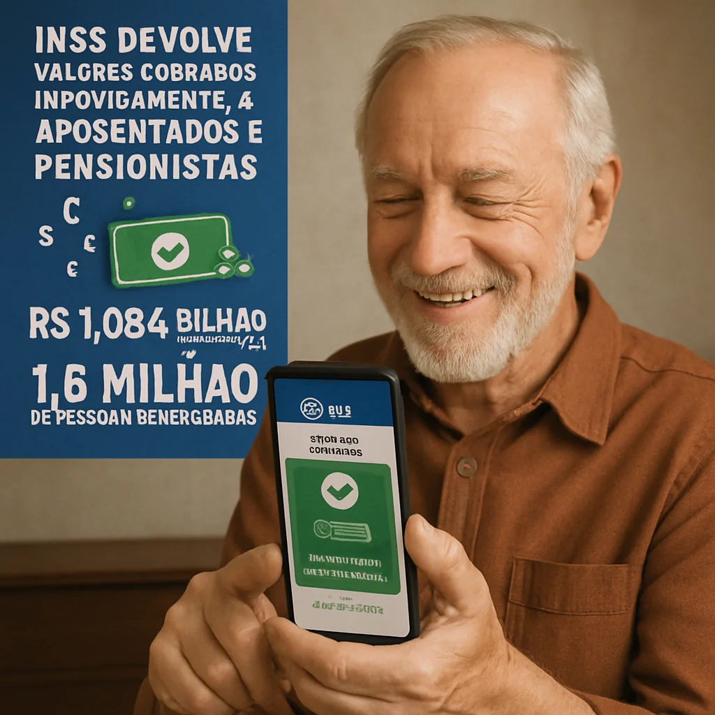 INSS inicia ressarcimento de R$ 1,084 bi a 1,6 milhão de aposentados