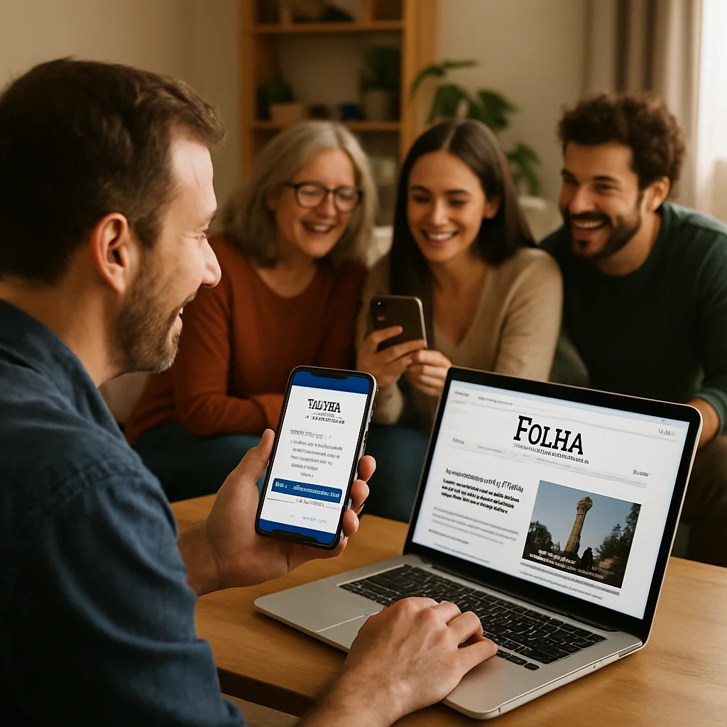 Dê um Conteúdo: Aproveite os 7 Acessos Diários da Folha para Compartilhar