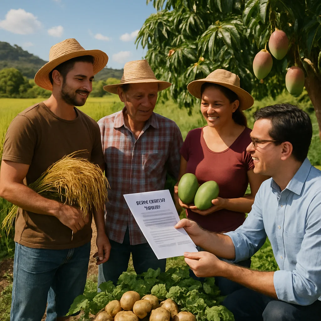 Bônus Pronaf em agosto para agricultores familiares: arroz, manga e batata