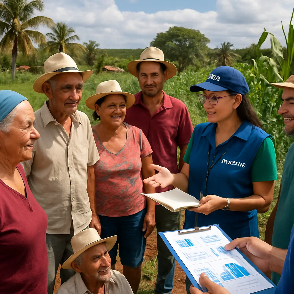 Notícias MICROCRÉDITO AgroAmigo: Conexão essencial entre agricultores familiares, líderes comunitários e cooperativas