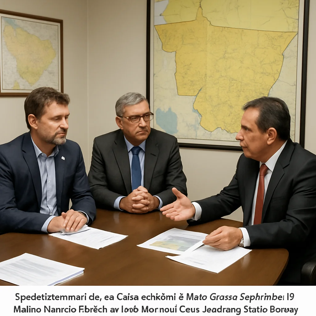 Superintendentes da Caixa em MT e Wilson Santos alinham Pronaf B para pescadores