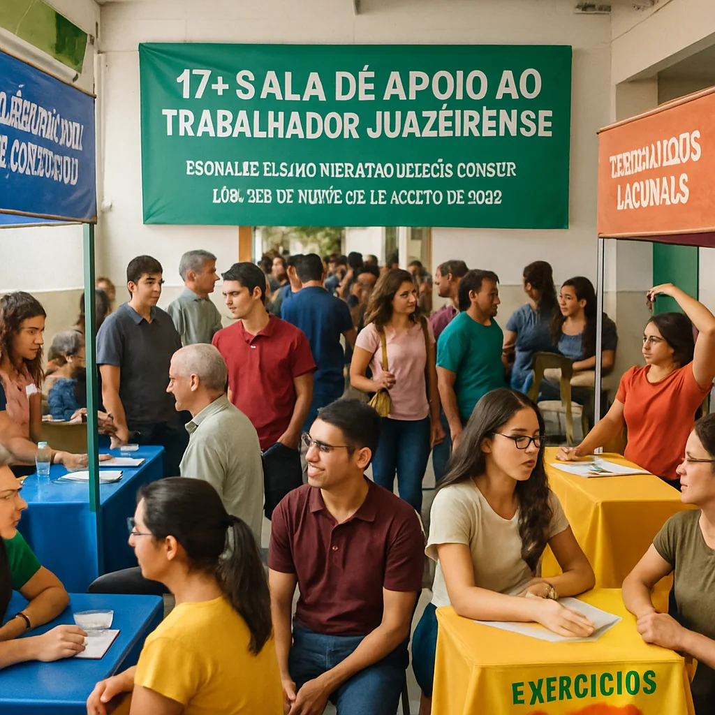 17ª edição da Sala de Apoio ao Trabalhador Juazeirense atende 240 pessoas