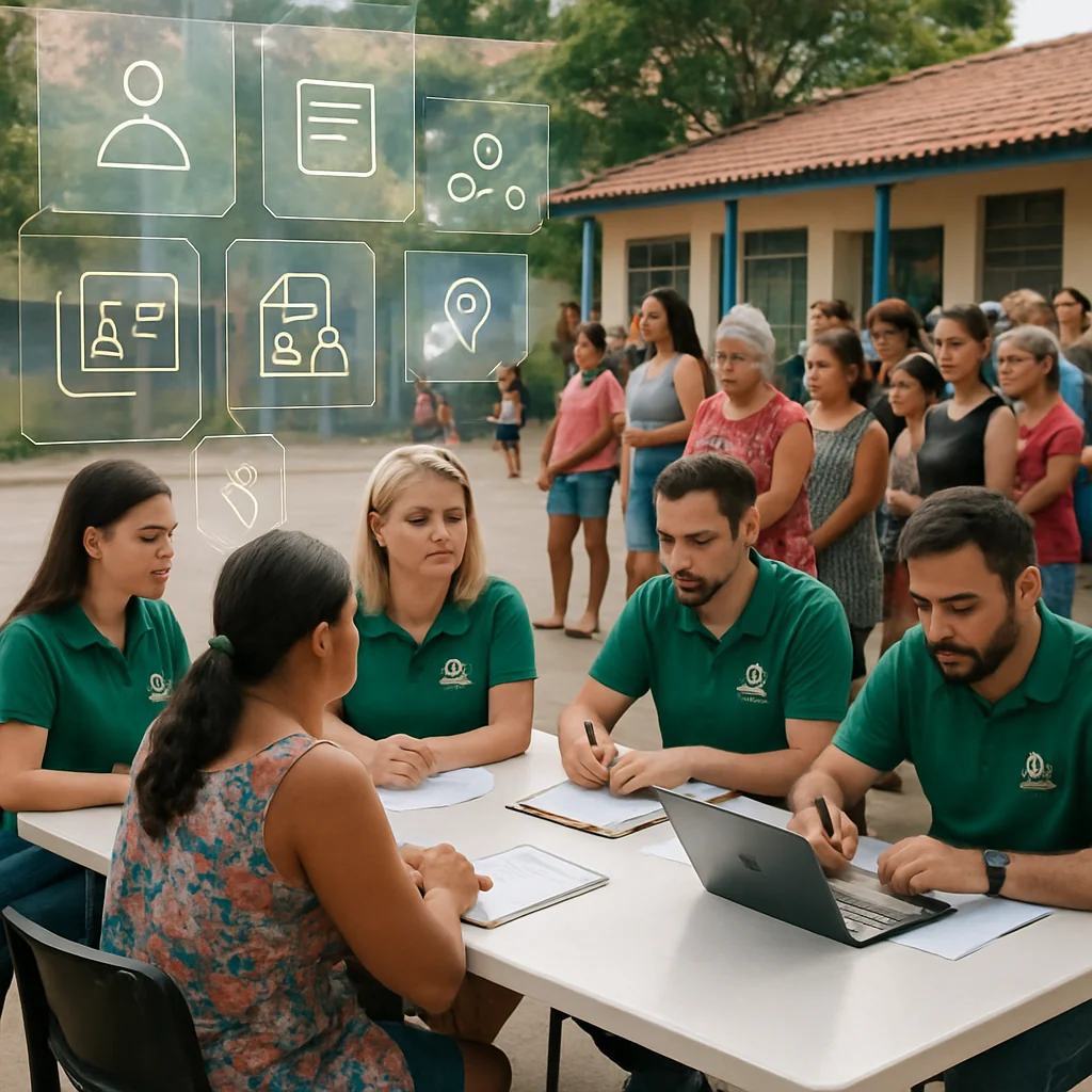 Prefeitura de Barra de São Francisco realiza mutirão do CadÚnico em Vila Paulista nesta quinta-feira (14)