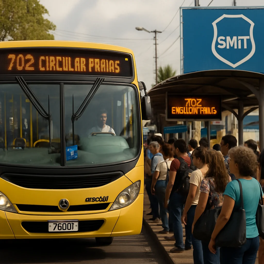 SMTT anuncia mudanças na linha 702 Augusto Franco/Beira Mar com novo itinerário a partir de sábado, 23