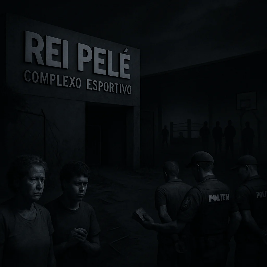 Novamente ladrões roubam grades e lâmpadas do Complexo Rei Pelé