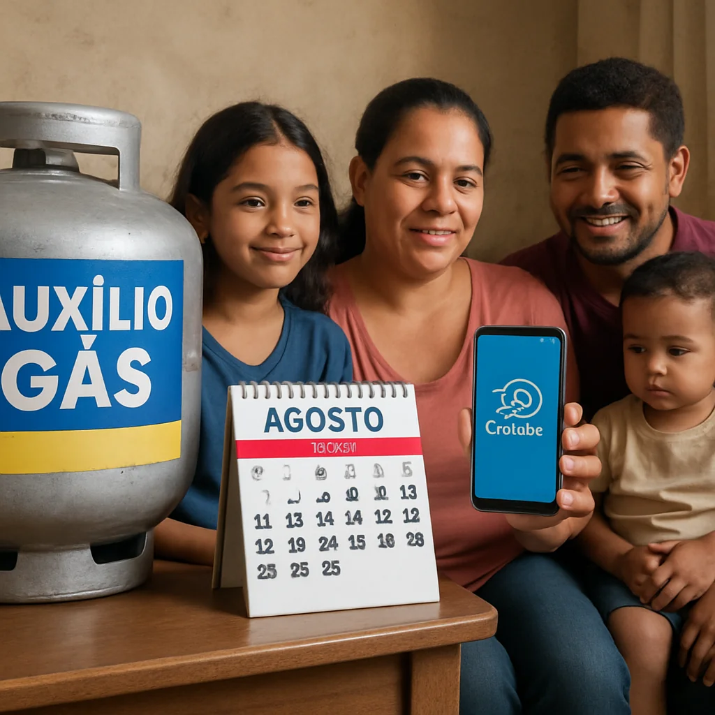 Auxílio Gás agosto 2025: Governo retoma pagamentos para 5,4 milhões
