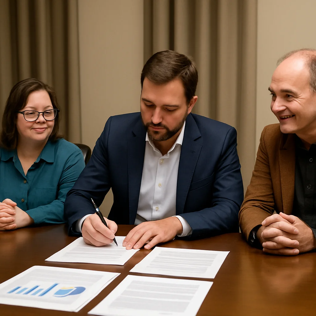 Prefeito Leandro Balardin Assina Termo de Fomento nº 007/2025 com AFAD para Projeto Dança Comigo