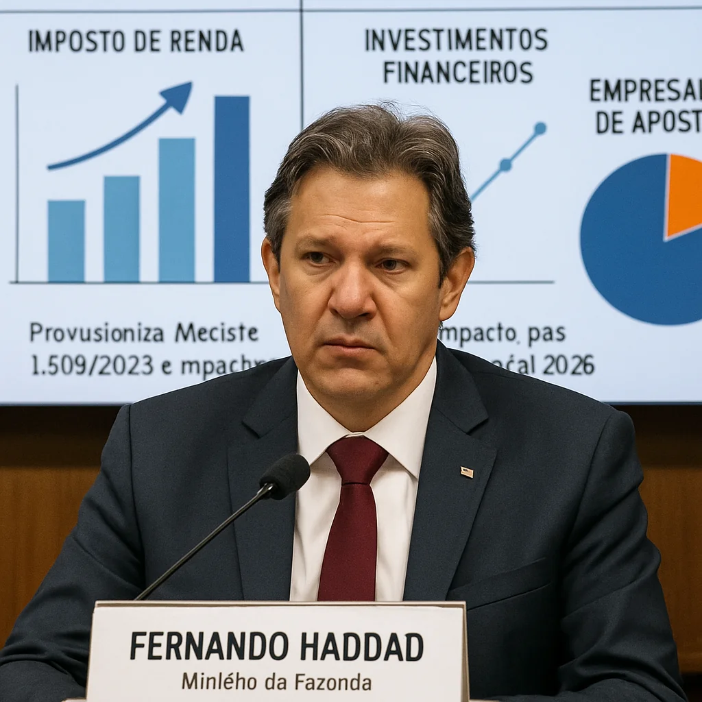 Mudanças no IR sobre investimentos e apostas são chave para o arcabouço fiscal 2026