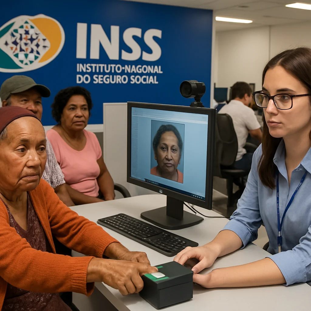 INSS exigirá cadastramento biométrico para procedimentos da Previdência Social