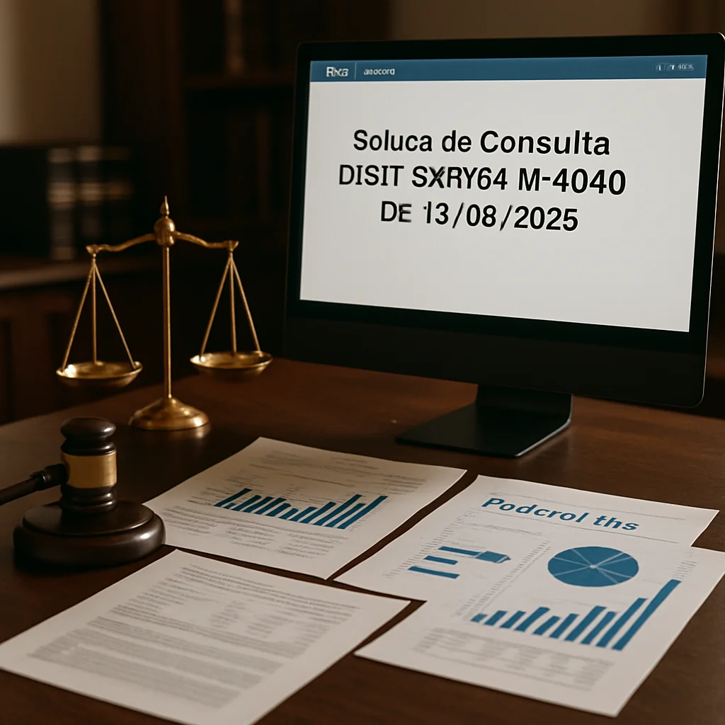 Solução de Consulta DISIT/SRRF04 Nº 4040/2025: Exclusão do ICMS nas Bases do PIS/PASEP e Cofins