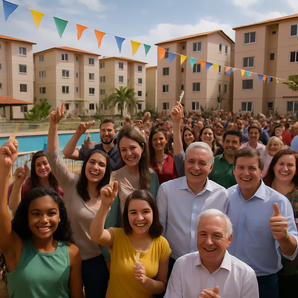 Notícias: 226 famílias conquistam casa própria em Luziânia com Minha Casa, Minha Vida