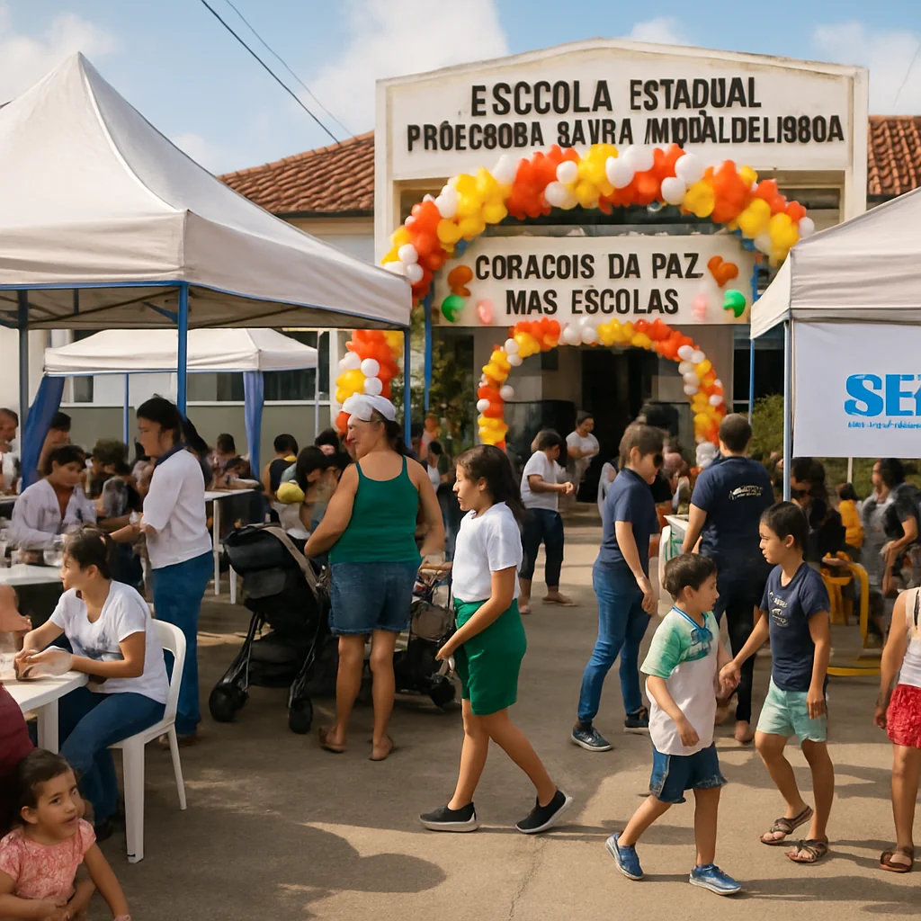 Alagoas Arapiraca recebe 1ª edição do programa Corações da Paz nas Escolas