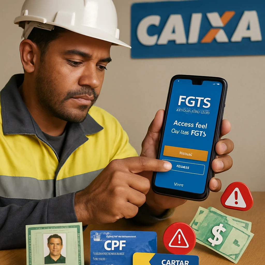 A Caixa Econômica Federal facilita acesso ao saque do FGTS em 2025