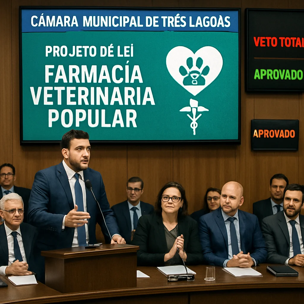 Projeto de Lei Avança: Farmácia Veterinária Popular em Três Lagoas