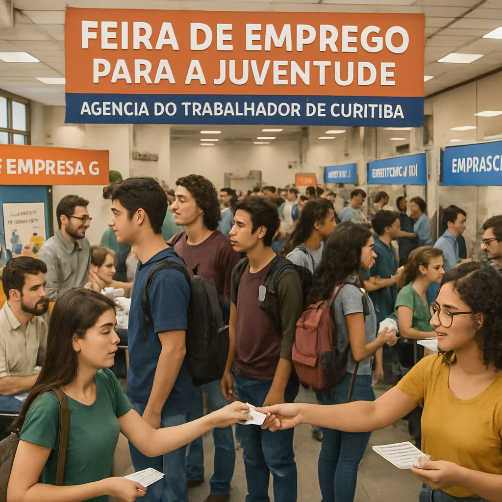 Mutirão de Empregos da Juventude em Curitiba: 285 Pré-Aprovados e 1000 Vagas