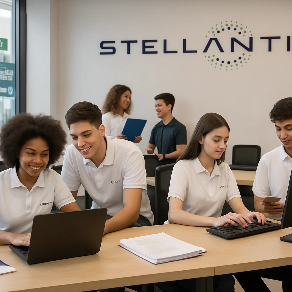 Stellantis oferece 525 vagas para jovens de 16 a 21 anos – 13/08/2025
