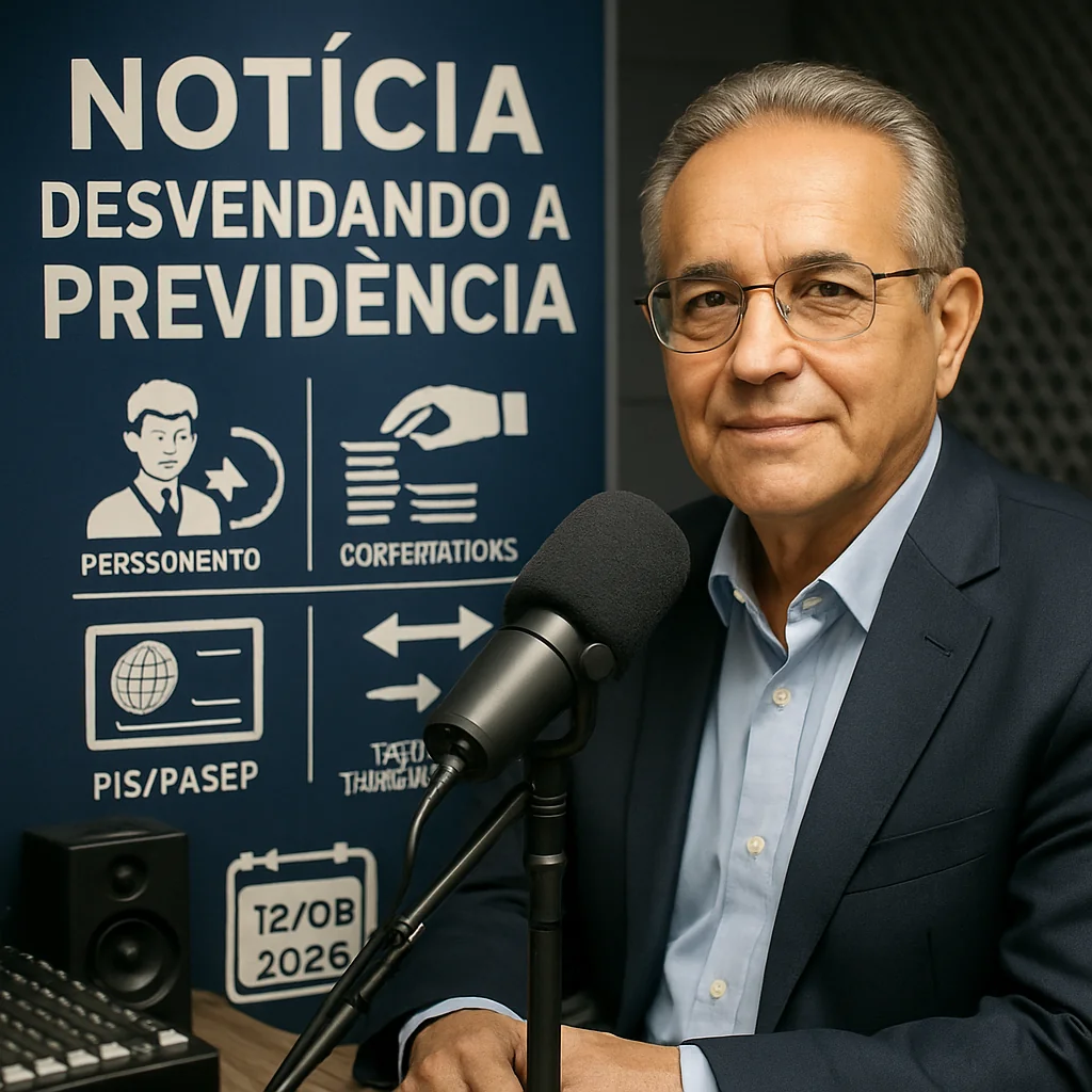 Podcast Previdência: Dr. Ney Araújo esclarece aposentadoria e PIS/PASEP