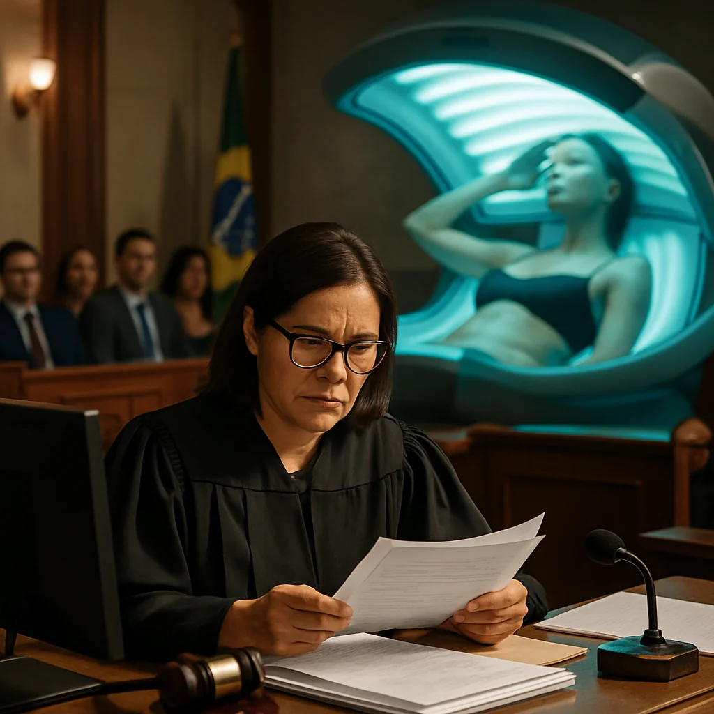 Justa causa confirmada: mulher demitida após bronzeamento em atestado