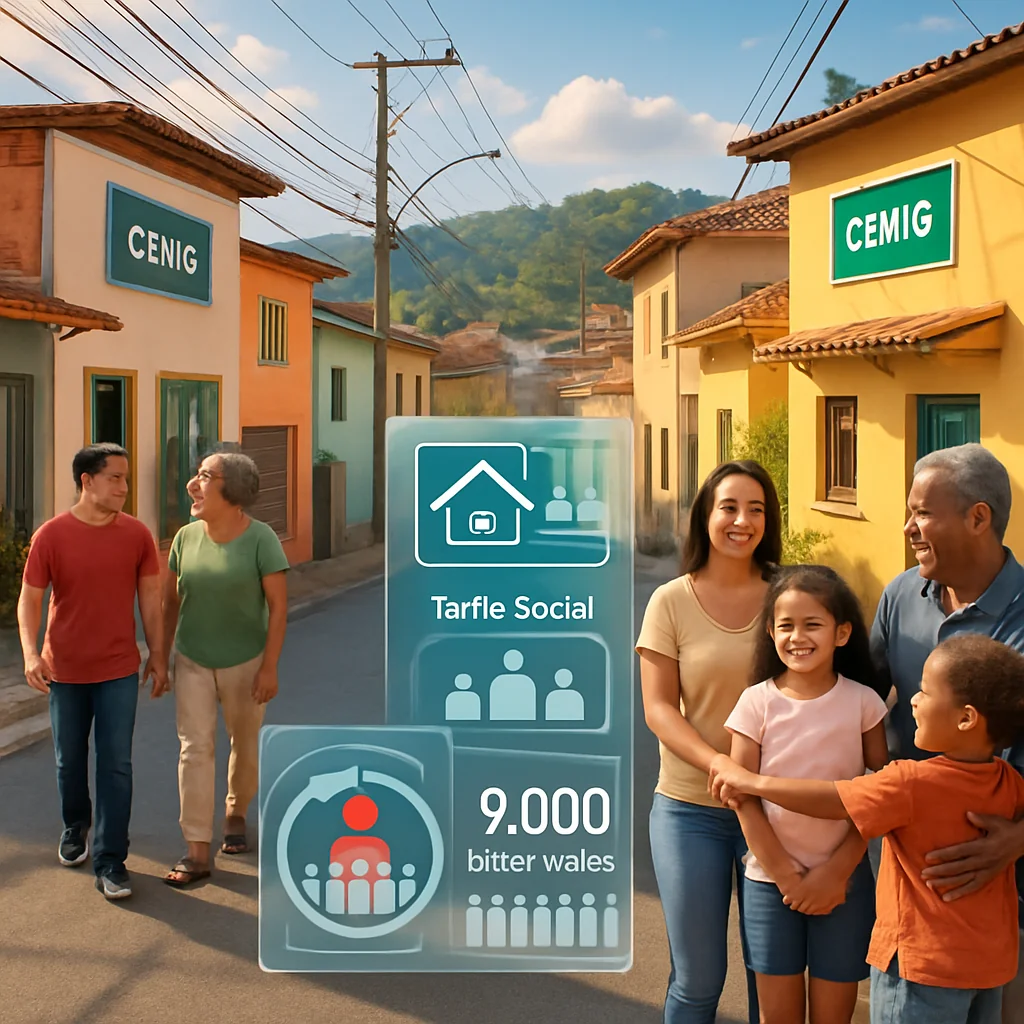 Mais de 9 mil moradores do Vale do Aço têm consumo isento na conta de energia