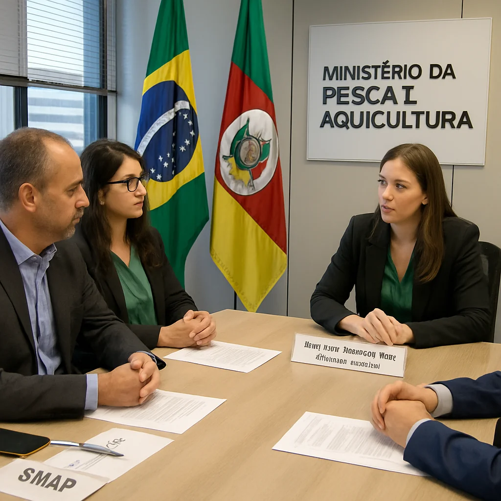 SMAP visita MPA e fortalece agendas institucionais em Porto Alegre