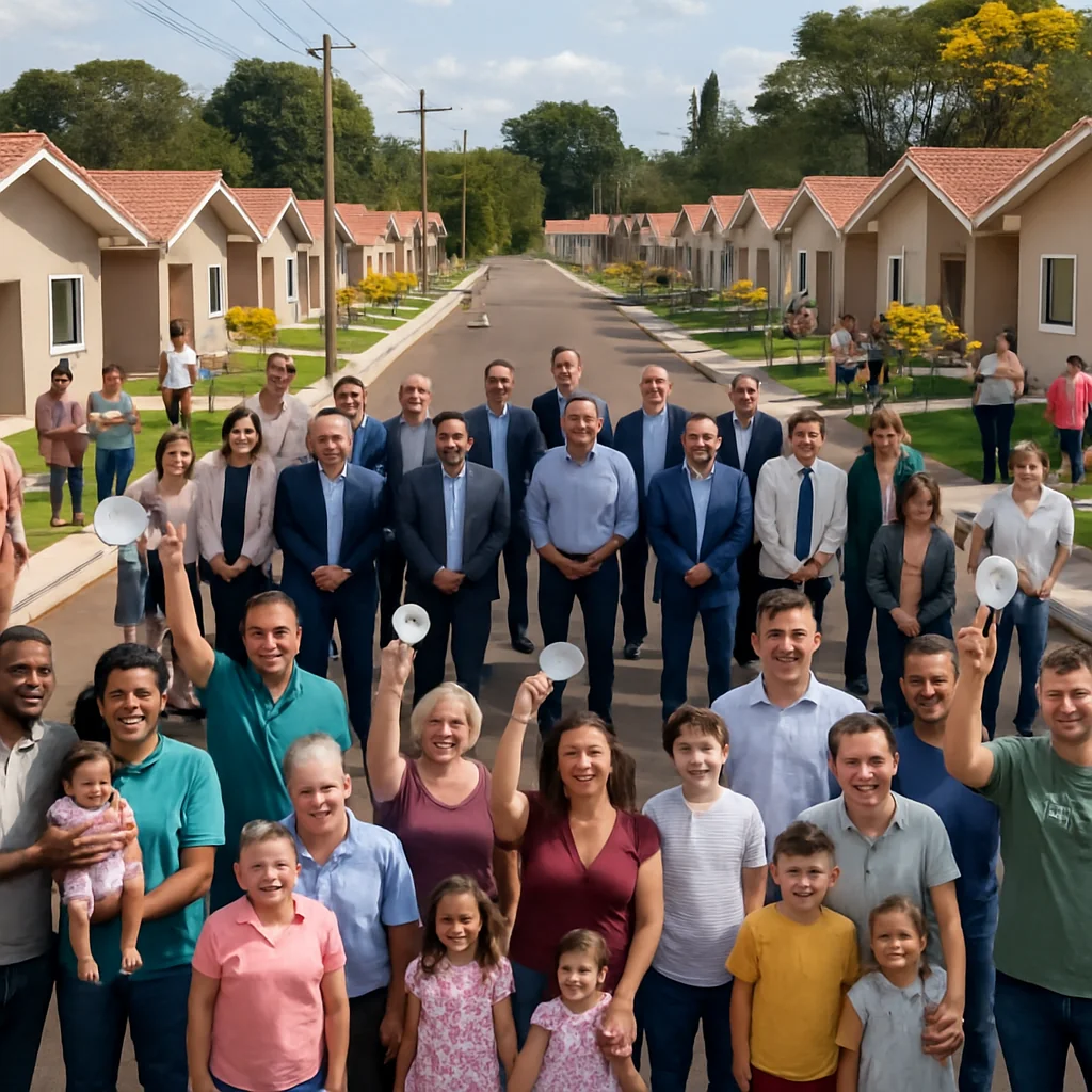 Habitação: 19 Famílias de Sarandi Conquistam Casa Própria com Subsídio Estatal