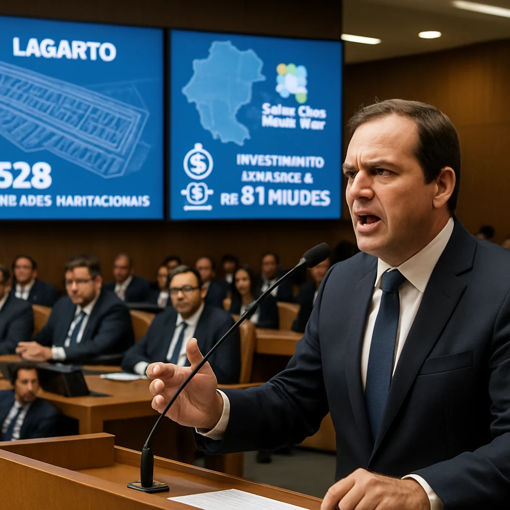 Ibrain de Valmir destaca investimento de R$81 mi no Minha Casa, Minha Vida em Lagarto