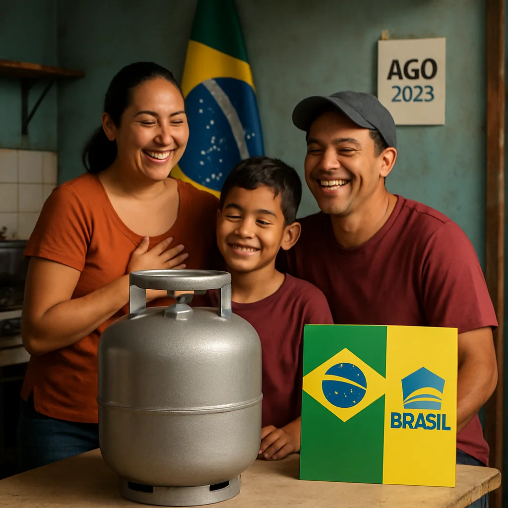 Auxílio Gás Agosto 2025: Governo Federal Retoma Pagamento Bimestral