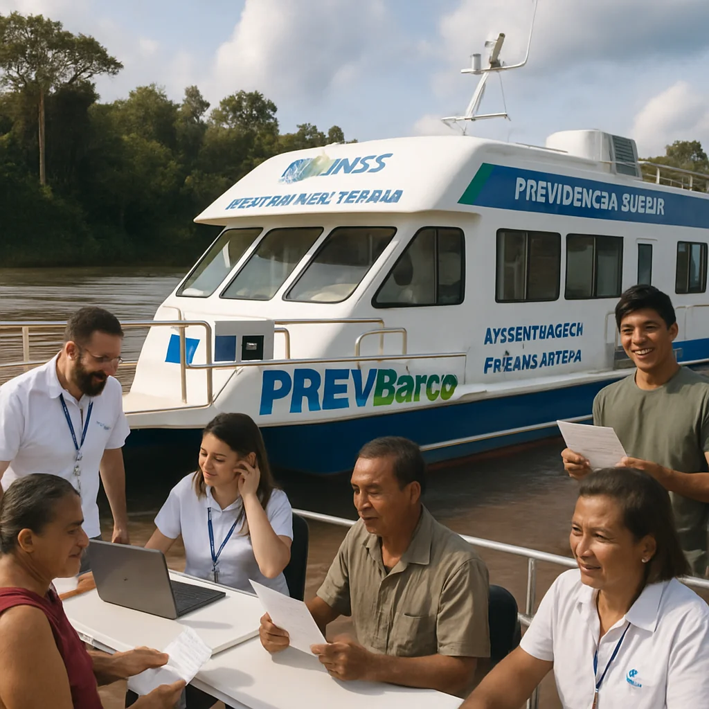 INSS lança nova fase do PREVBarco em 24 de agosto de 2025