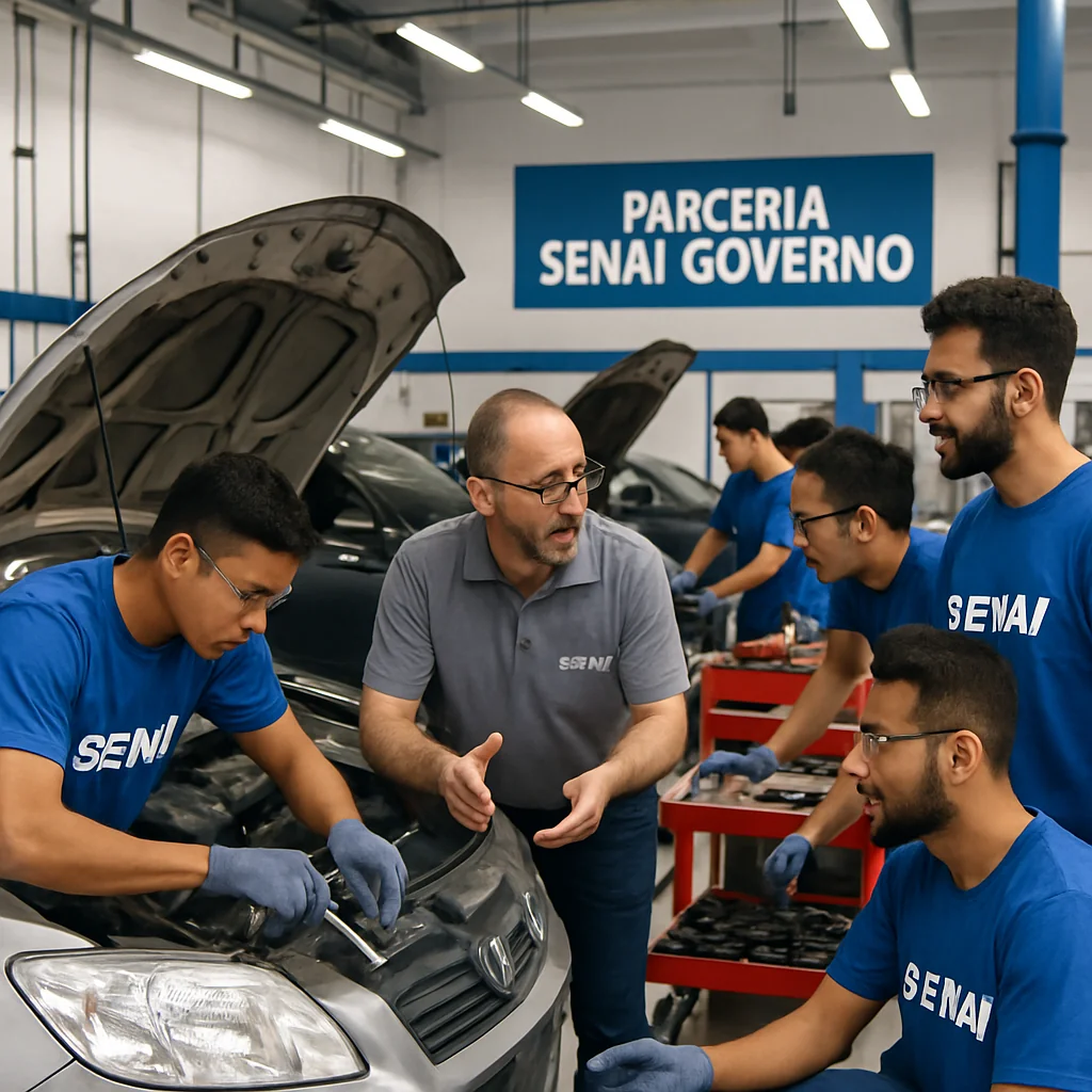 Qualifica Paraná 2025: Inscrições Abertas para Curso Gratuito de Mecânica com Bolsa R$1.008